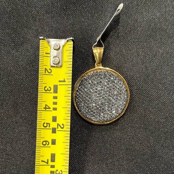 Cluster Stone Pendant, Stainless Steal - Picture 5 of 6